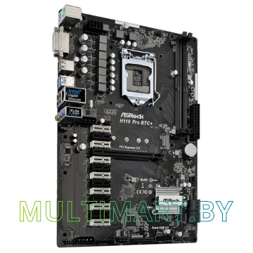 Материнская плата ASRock 110 PRO BTC+ картинка 3
